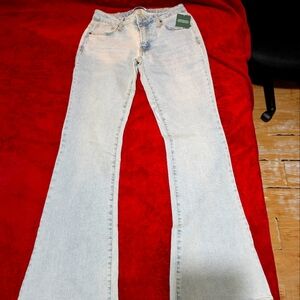 RSQ Light Blue Low Rise Flare Jeans